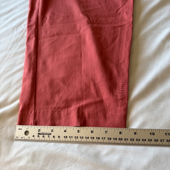Terra & Sky Womens Pull On Stretchy Casual Dress Trouser Pant Coral 3X Office - Picture 9 of 11